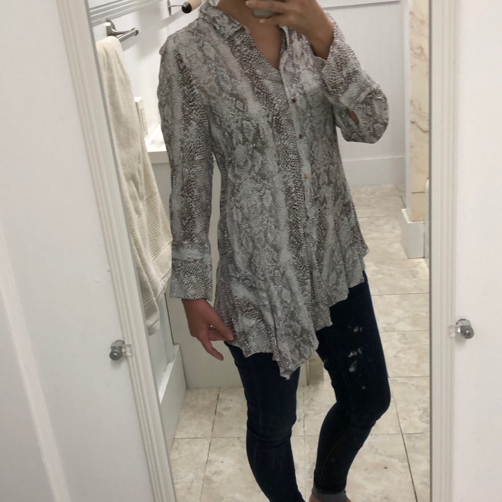 Zara snakeskin tunic - Picture 10 of 10